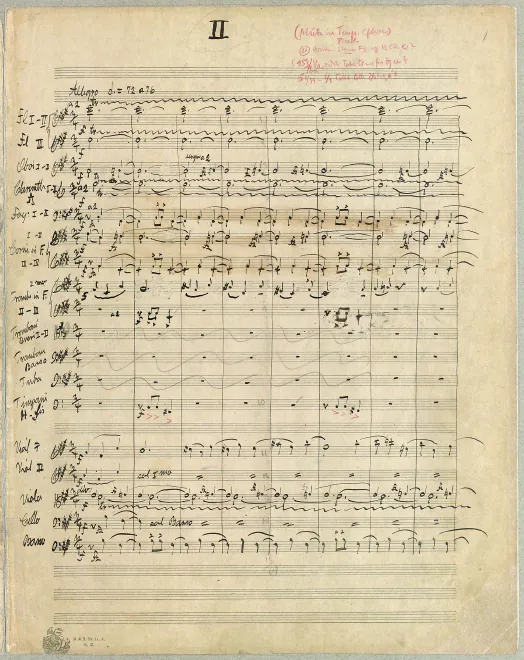 II. Allegro. Presto. Andante poco tranquillo. Allegro