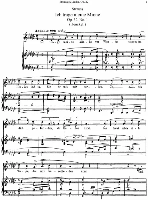 Complete Score (High Voice)