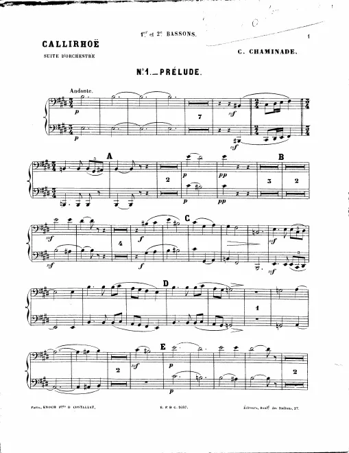 Bassoon 1/2, 3/4