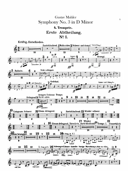 Trumpet 4 (F/B)
