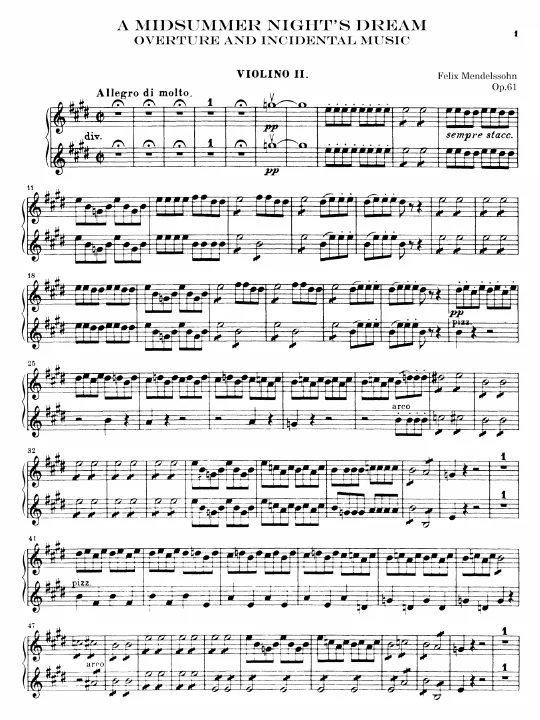 Violins II