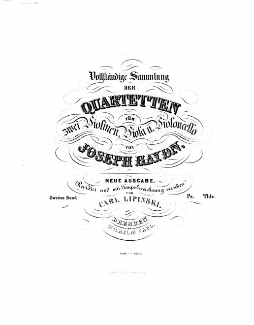 Volume 2 (Opp. 50/4-6; 51; 54/1-3; 55/1-3; 64/1-6; 71/1-3; 74/1-3)