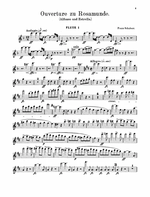 Flute 1, 2