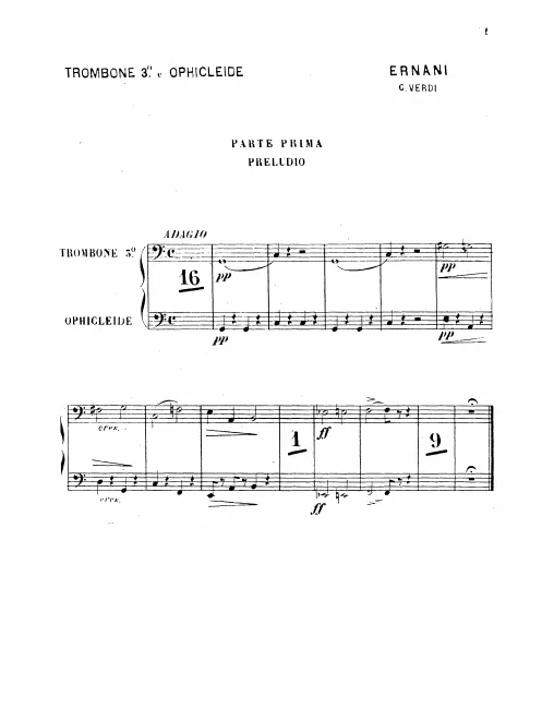 Trombone 3/Ophicleide (Tuba)