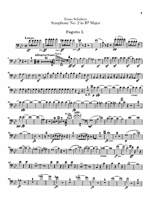 Bassoon 1, 2