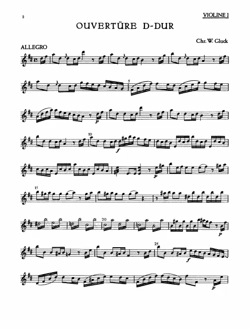 Violins I