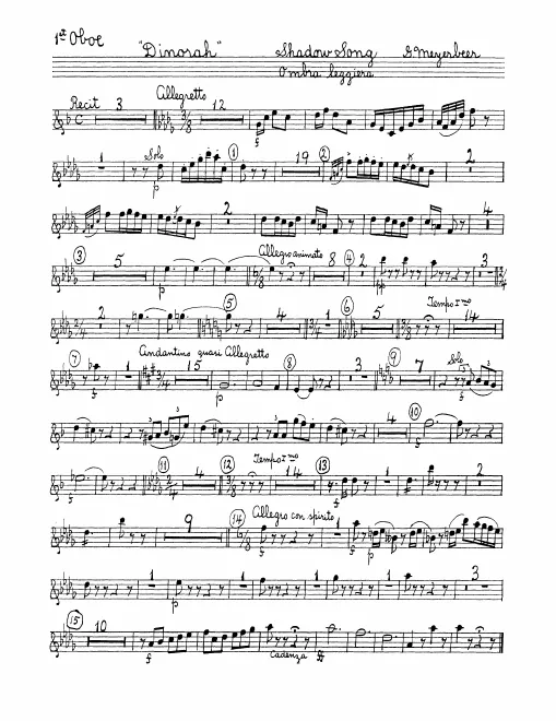 Oboe 1, 2
