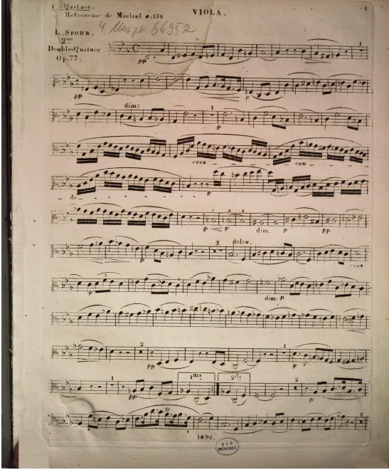 Viola (Quartet 1)
