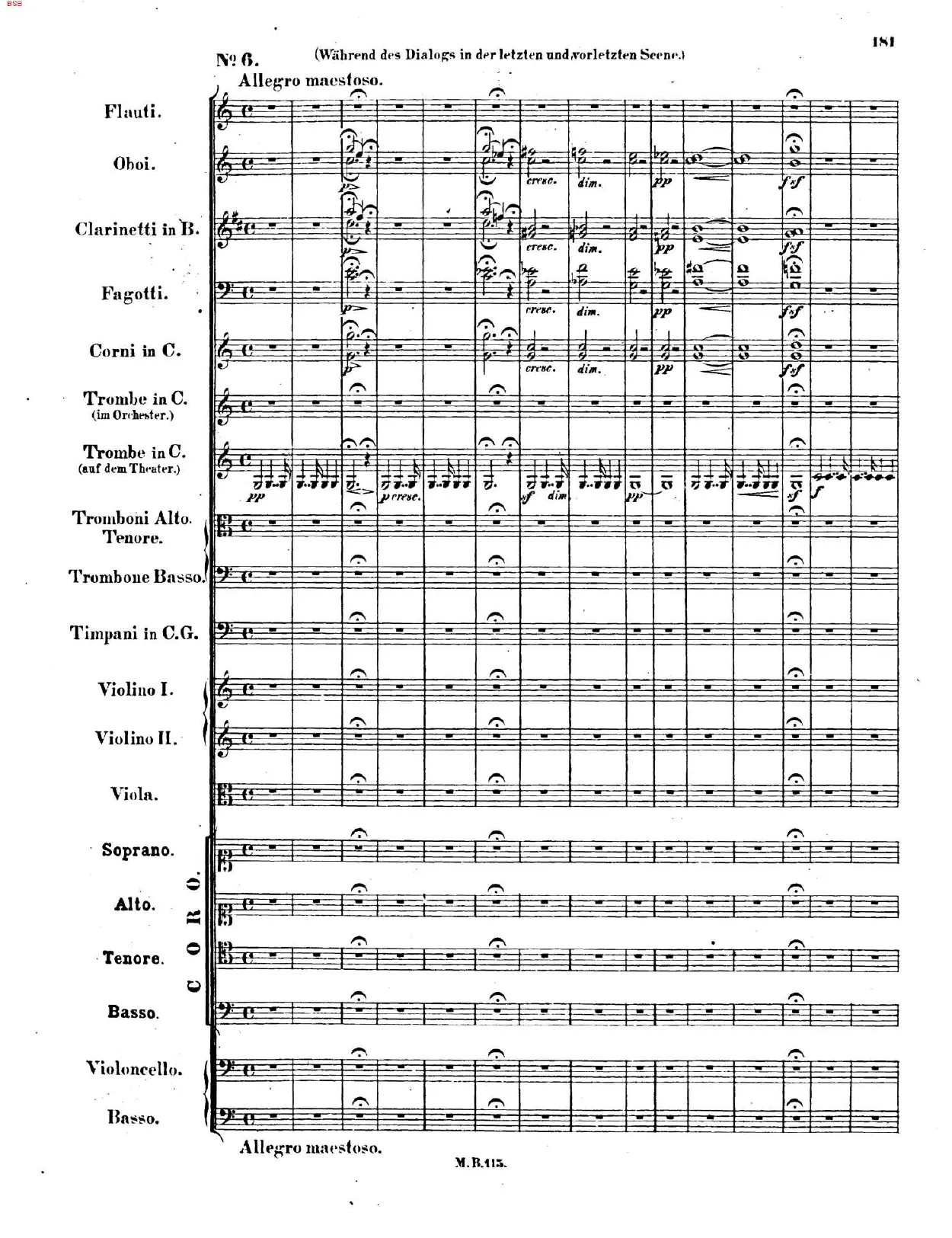 6. Schluss-Chor: Ja durch die ganze Welt
