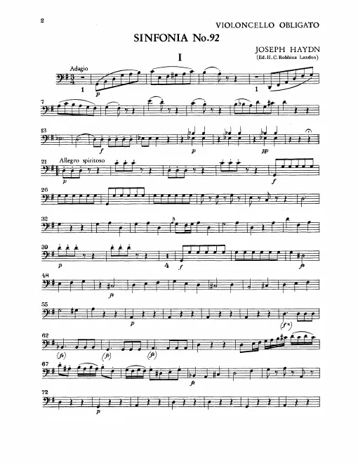 Cello Obbligato