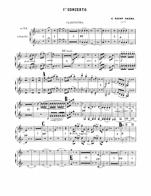 Clarinet 1/2 (A/B)