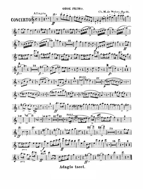 Oboe 1, 2