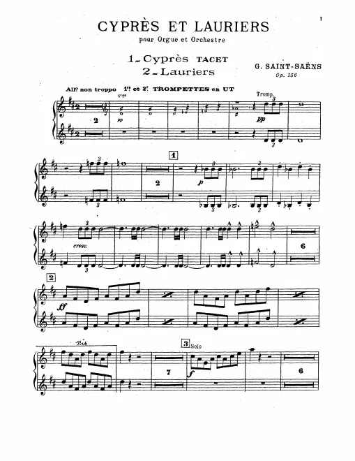 Trumpet 1/2, 3 (C)