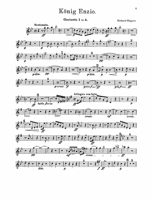 Clarinet 1 (A)