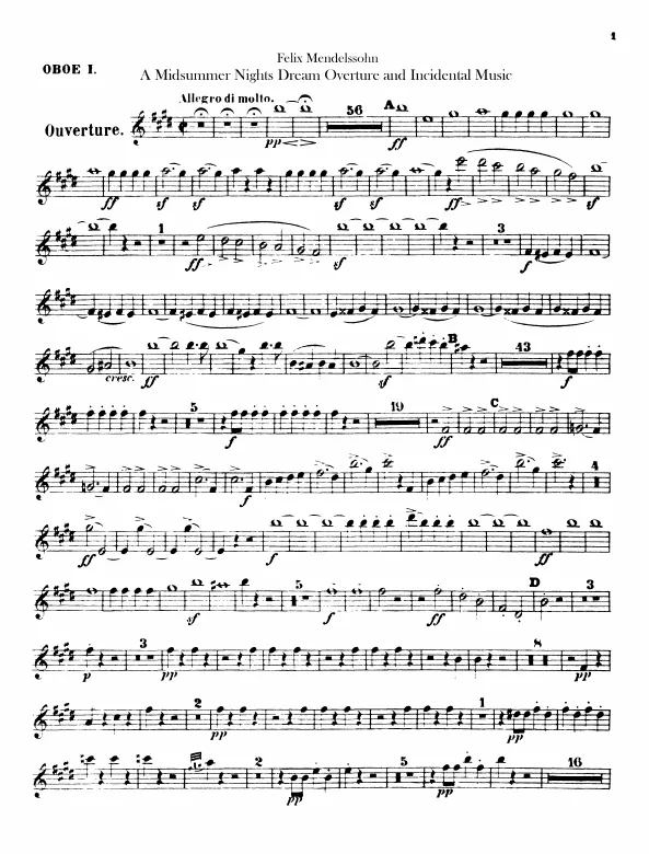 Oboe 1, 2