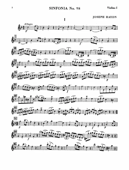 Violins I