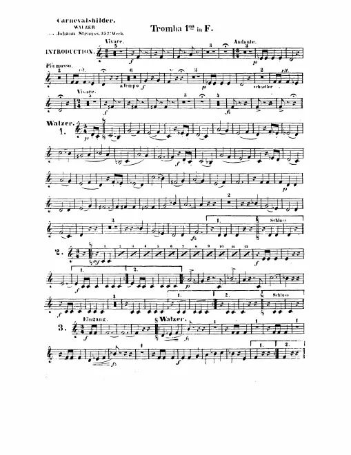 Trumpet 1, 2 (F)