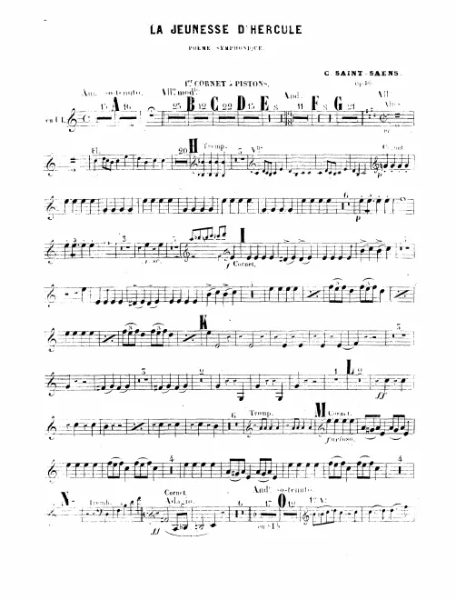 Cornet 1, 2 (C)