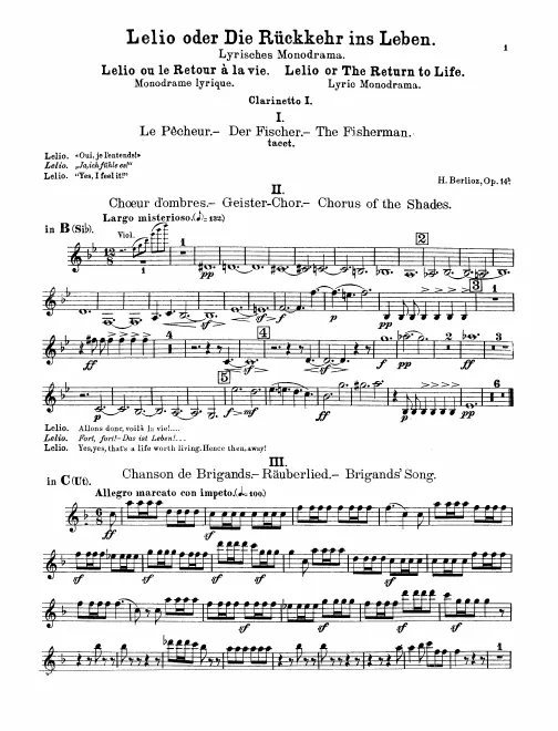 Clarinet 1, 2