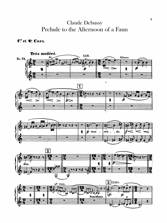 Horn 1/2, 3/4 (F)