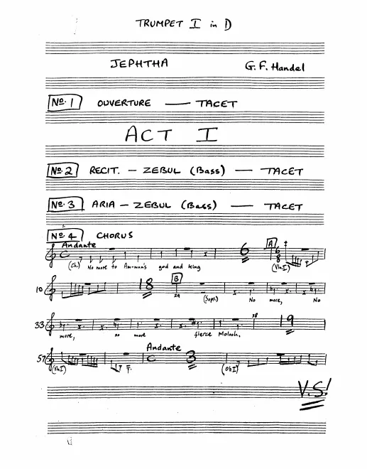 Trumpet 1, 2