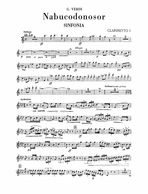 Clarinet 1