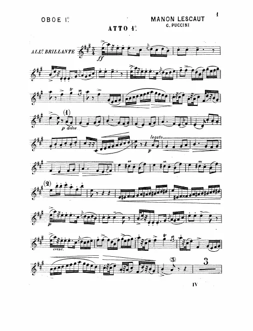 Oboe 1
