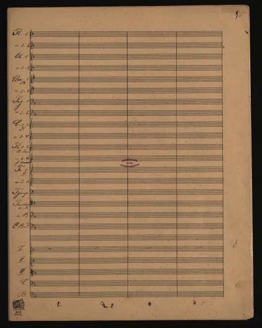 Short Score Sketches (Part 1, Mus.Hs.6085)