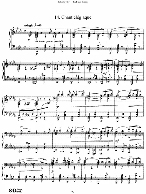 14. Chant élégiaque