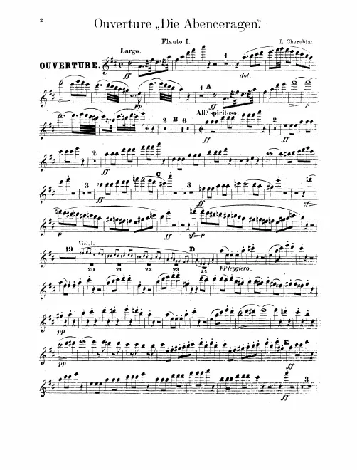 Flute 1, 2