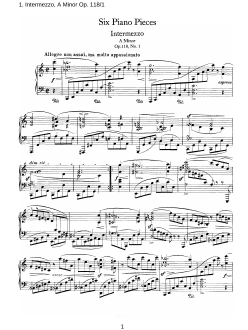 Complete Score