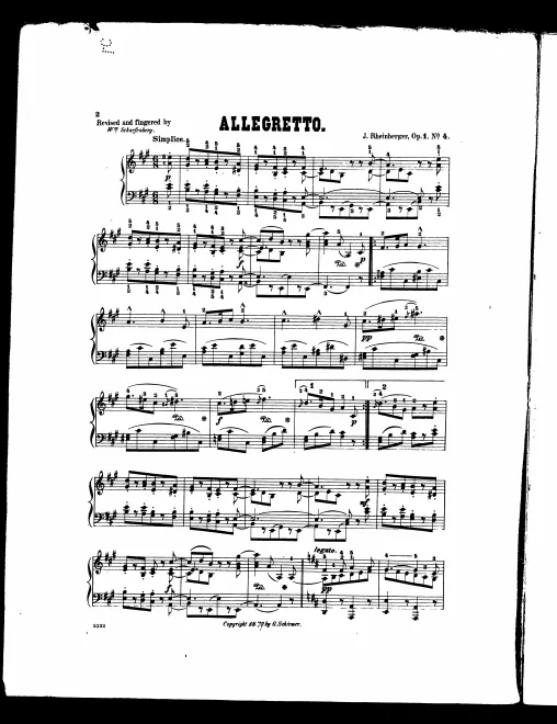 4. Allegretto