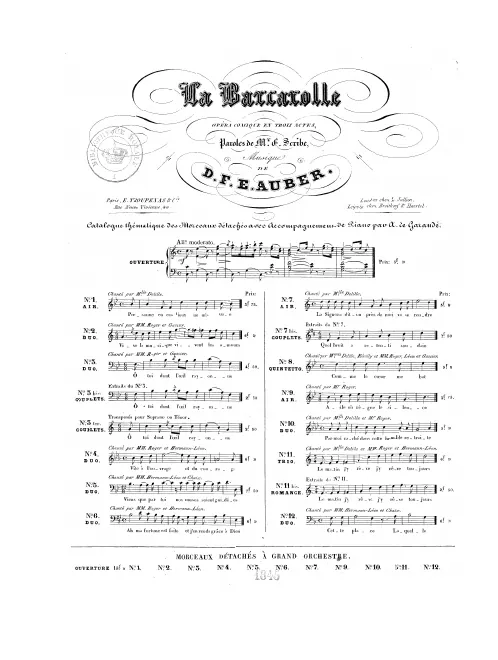 No.9, Air: "Asile où règne le silence" (B♭ major)
