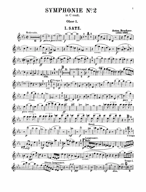 Oboe 1, 2