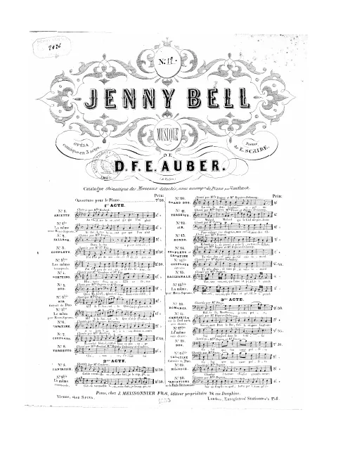 No.12, Air: "Pour calmer vos chagrins" (Act II, No.9)