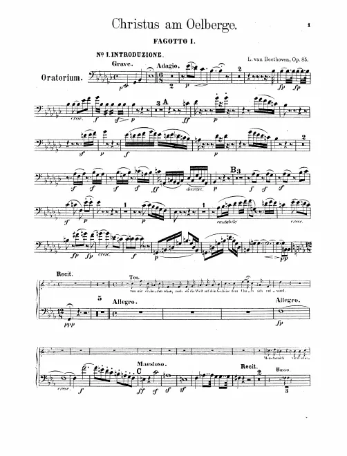 Bassoon 1, 2