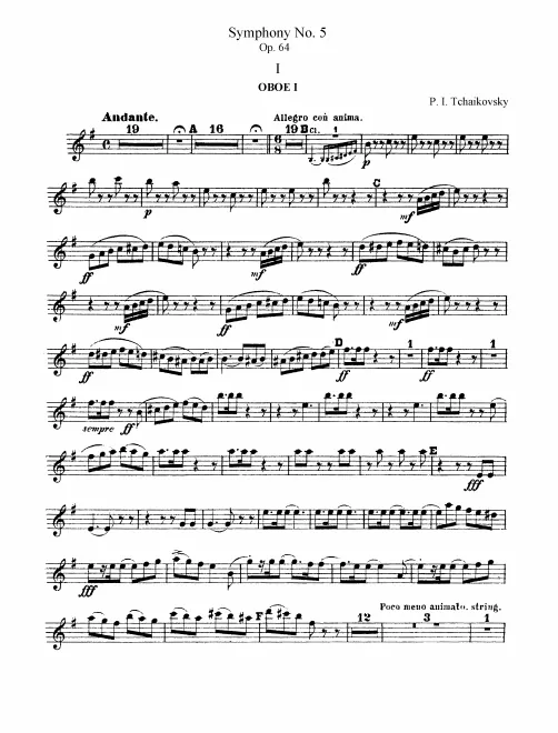 Oboe 1, 2