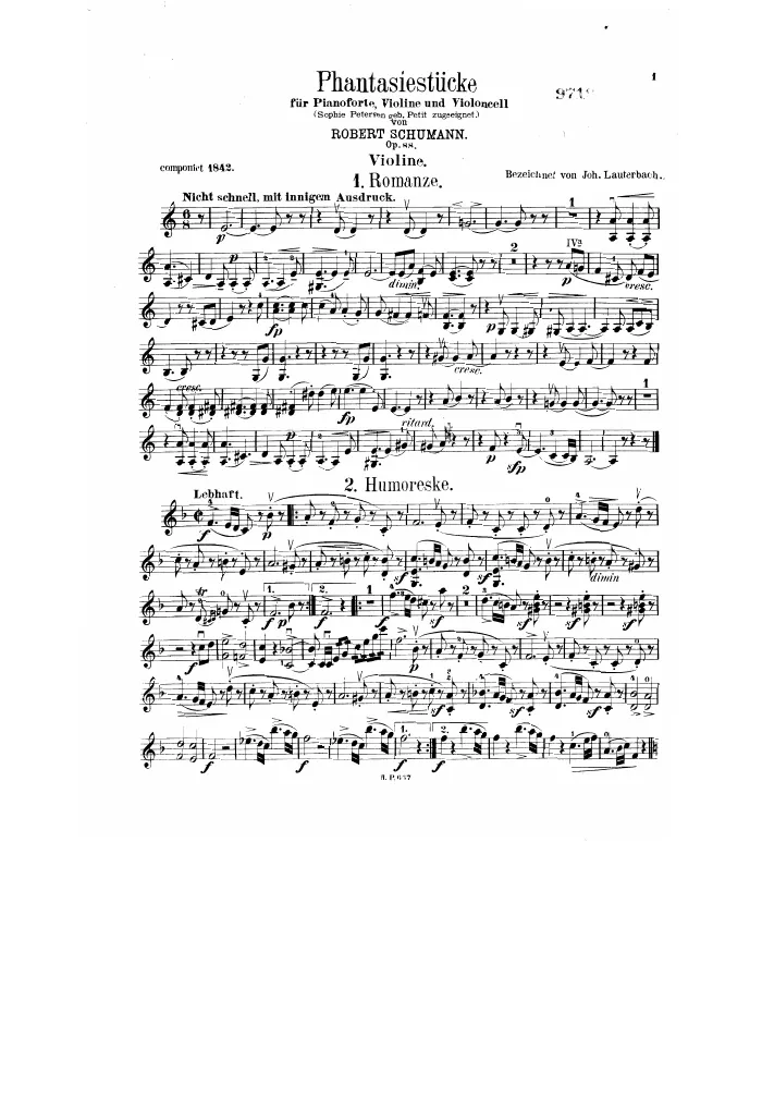 Violin part