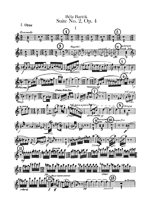 Oboe 1, 2