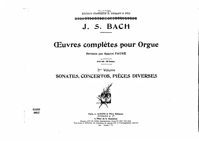 Volume III: Sonates, concertos, piéces diverses