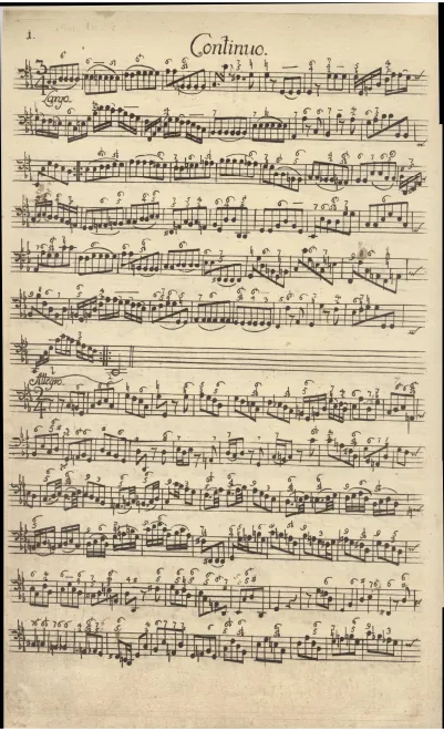 Sonata sopr'il Soggetto Reale. Canon Perpetuus: Continuo (Fasc.2, C)