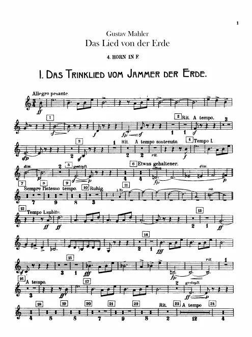 Horn 4 (F)