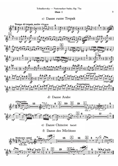 Oboe 1, 2