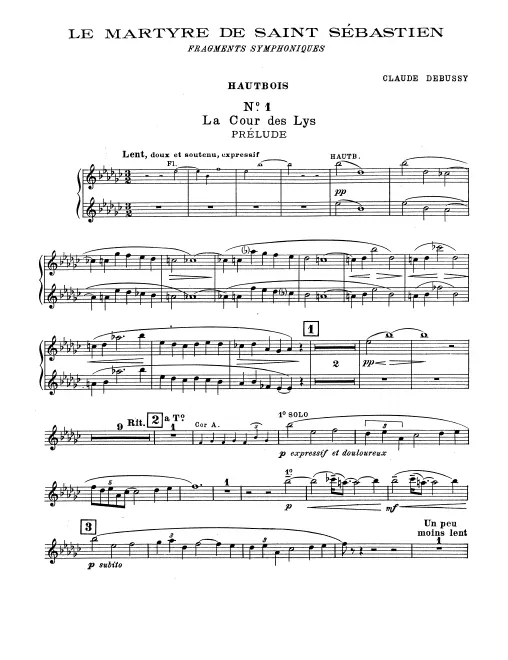 Oboe 1/2, English Horn