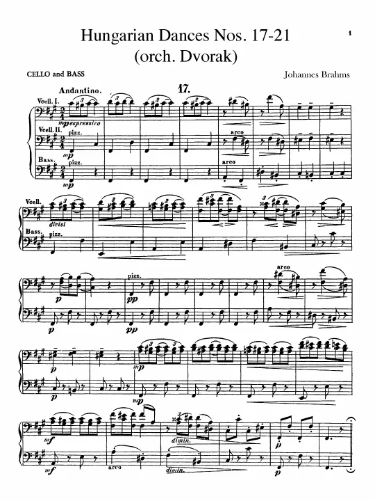Cellos/Basses