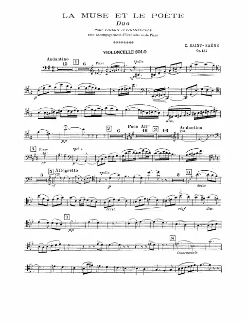 Cello solo