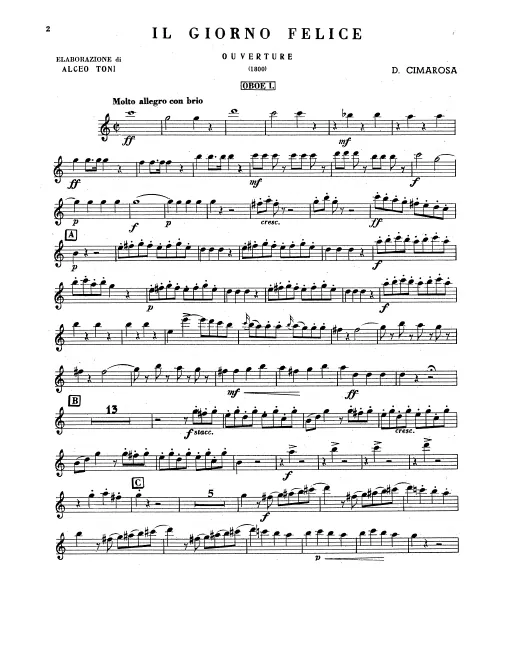 Oboe 1, 2