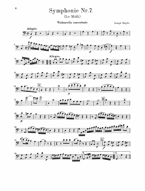 Cello (Concertante)