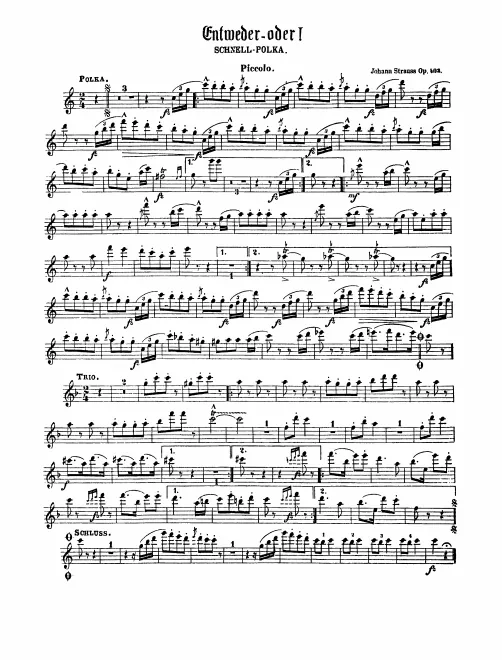 Piccolo, Flute