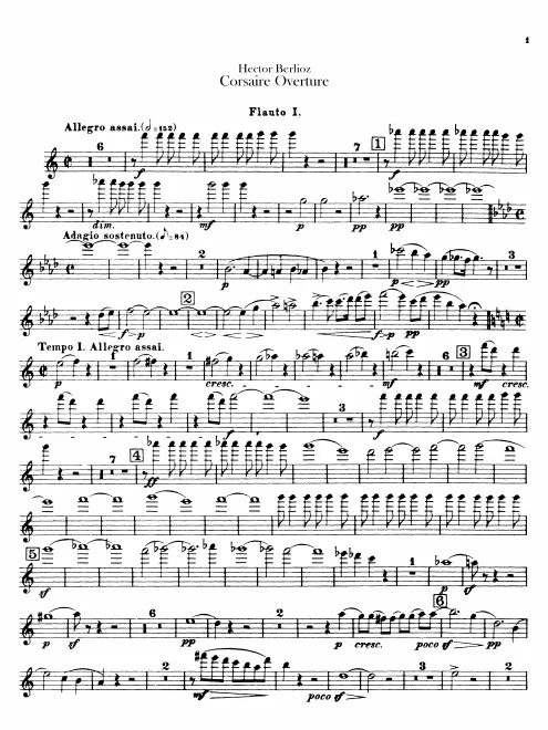 Flute 1, 2